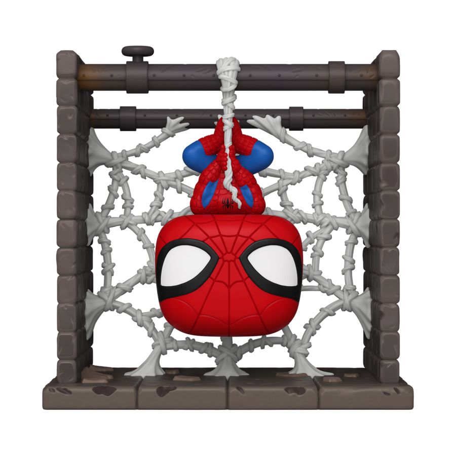 Marvel Comics - Spider-Man in Webs US Exclusive Pop! Deluxe