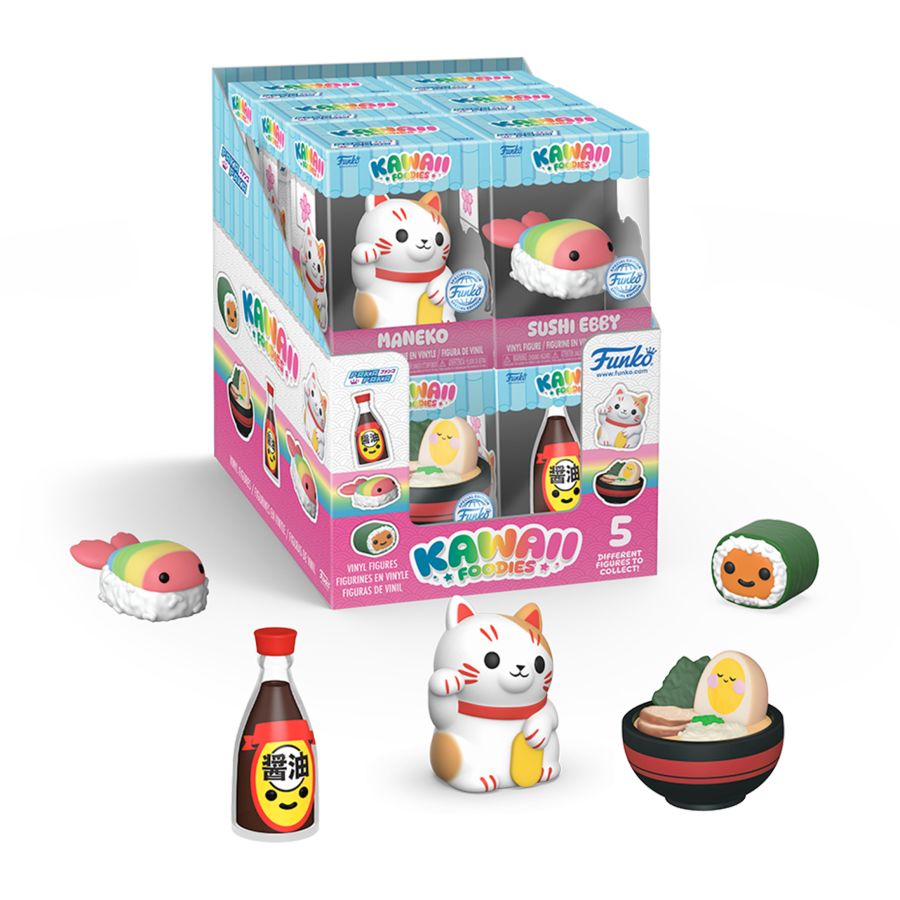 Kawaii Foodies - US Exclusive Mini Vinyl Figures (Display of 12)