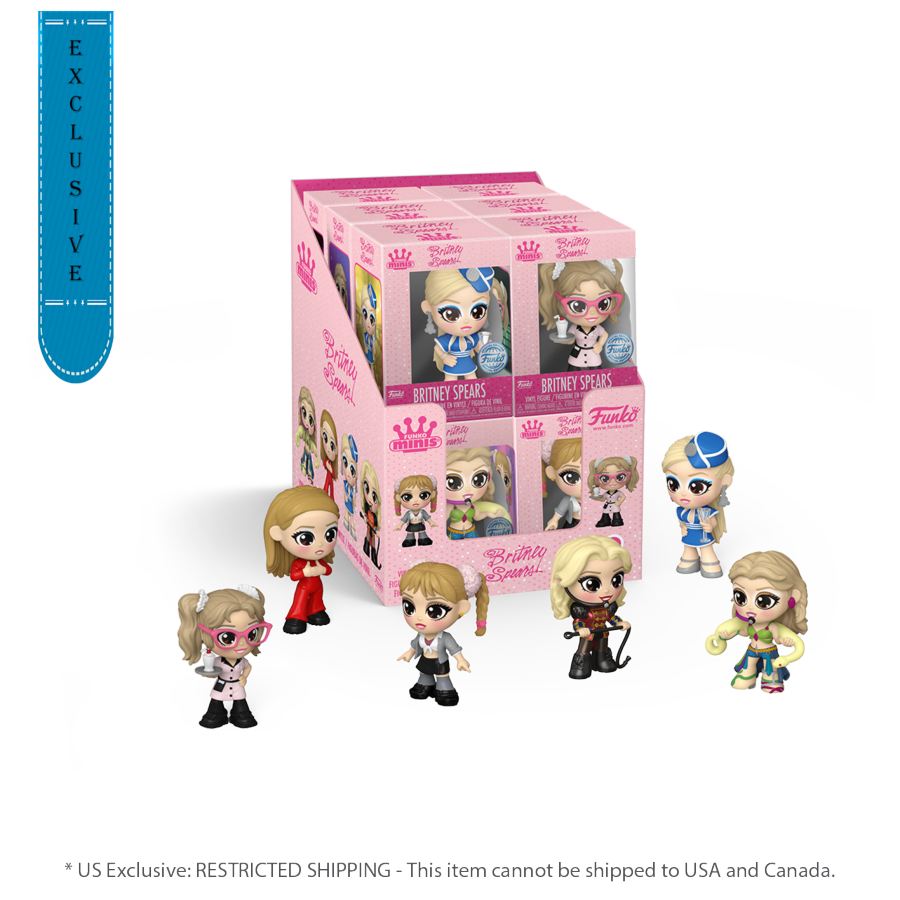 Britney Spears - US Exclusive Mini Vinyl Figures (Display of 12)