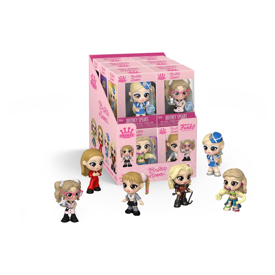 Britney Spears - US Exclusive Mini Vinyl Figures (Display of 12)