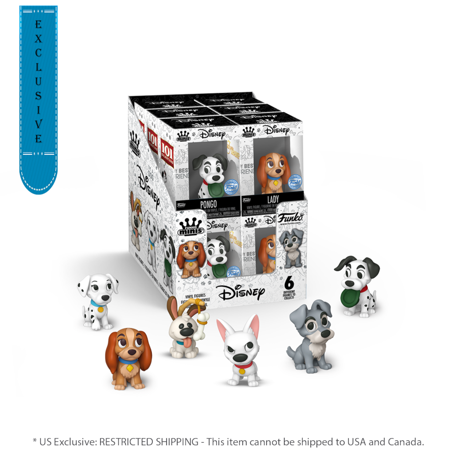 Disney - Dog Days US Exclusive Mini Vinyl Figures (Display of 12)