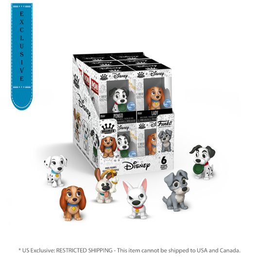 Disney - Dog Days US Exclusive Mini Vinyl Figures (Display of 12)