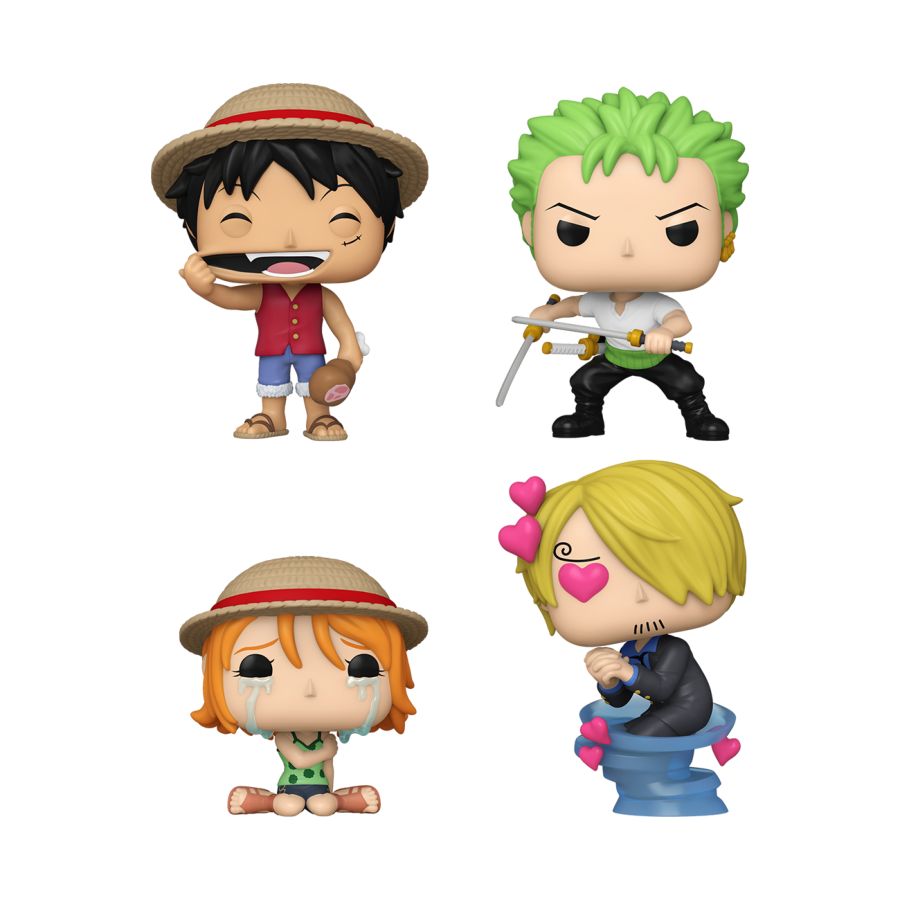 One Piece - Refresh US Exclusive Pop! Vinyl 4-Pack