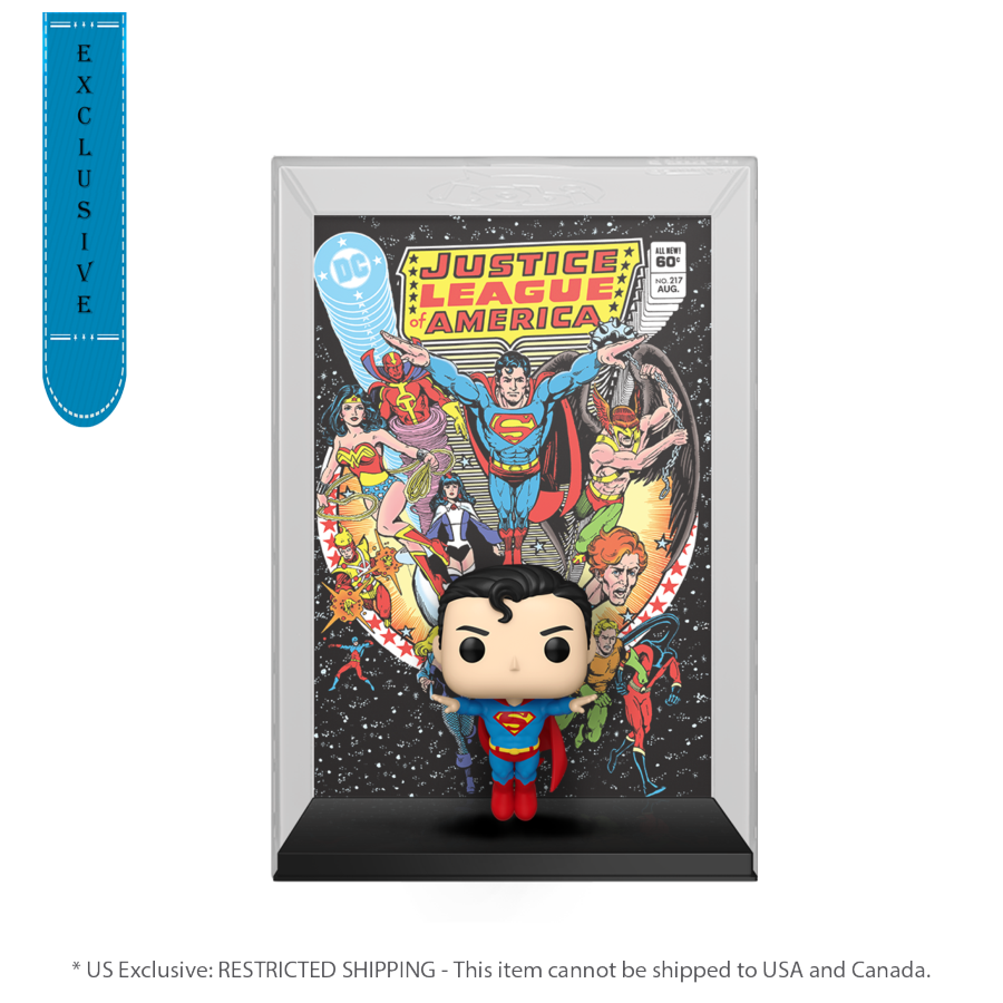 DC Comics - Superman (Justice League of America #217) US Exclusive Pop! Comic Cover