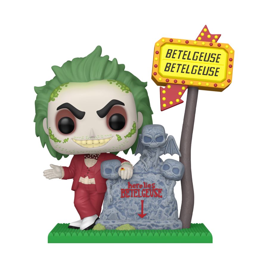 Beetlejuice - Here Lies Betelguise US Exclusive Pop! Deluxe