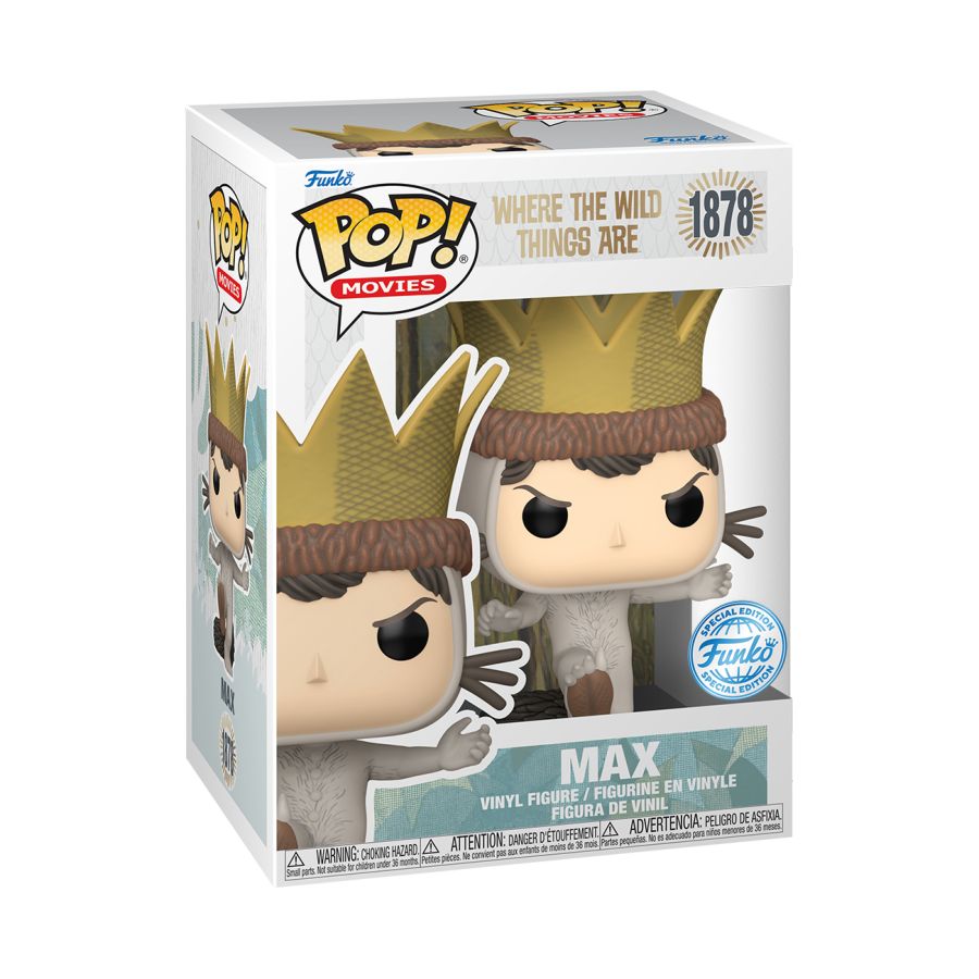 Where the Wild Things Are - Max US Exclusive Pop! Vinyl