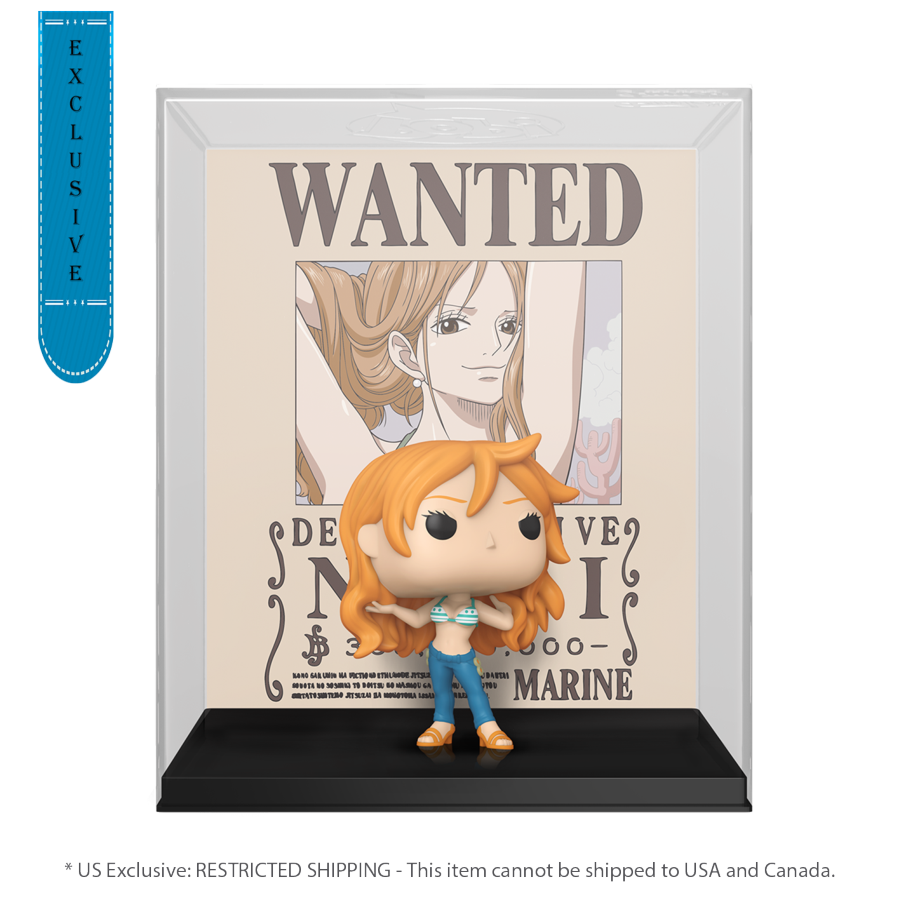 One Piece - Nami Wanted Poster US Exclusive Pop! Cover