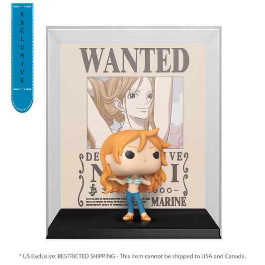 One Piece - Nami Wanted Poster US Exclusive Pop! Cover