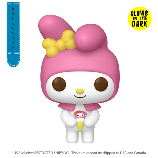 Hello Kitty - My Melody US Exclusive Glow Pop! Vinyl