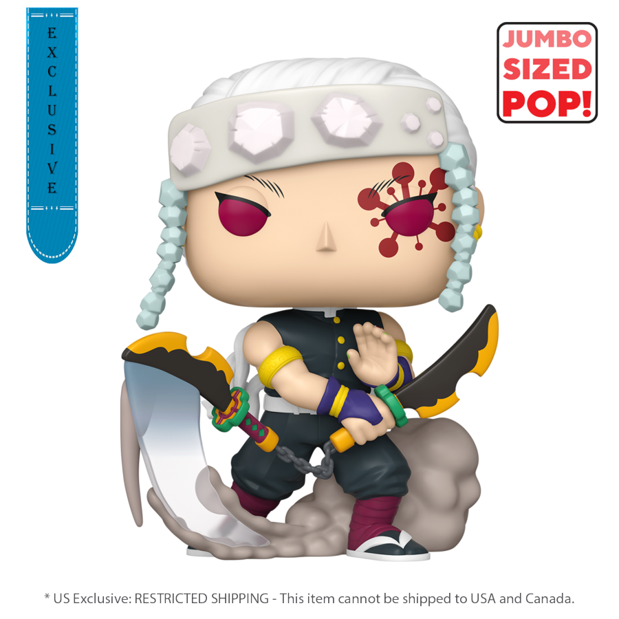 Demon Slayer - Tengen Uzui US Exclusive 10" Pop! Vinyl