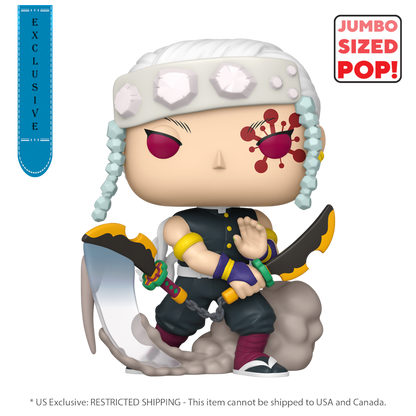 Demon Slayer - Tengen Uzui US Exclusive 10" Pop! Vinyl