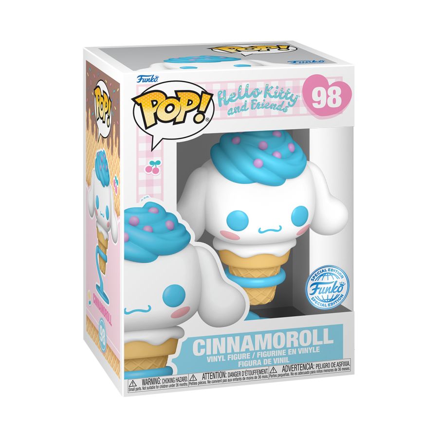 Hello Kitty - Cinnamoroll as Ice Cream Cone US Exclusive Pop! Vinyl