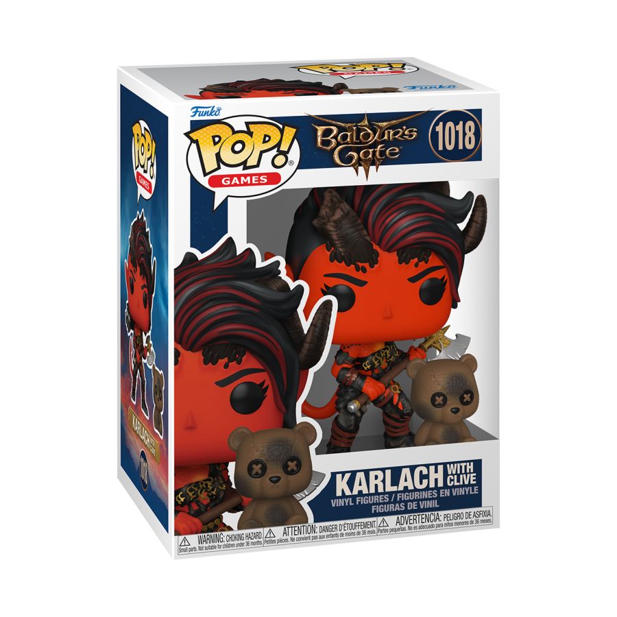 Baldur's Gate 3 - Karlach & Clive Pop! Vinyl