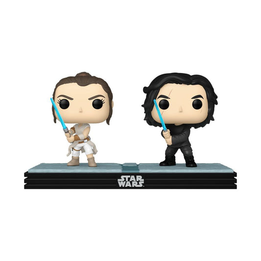 Star Wars - Rey & Kylo Ren US Exclusive Glow Pop! Moment