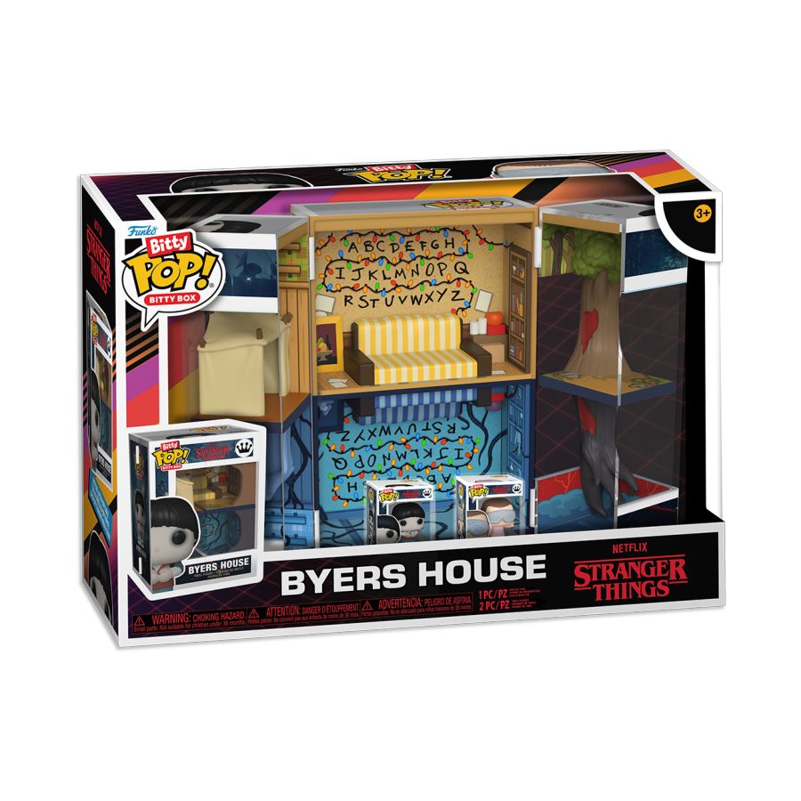 Stranger Things - Byers House Bitty Box Playset