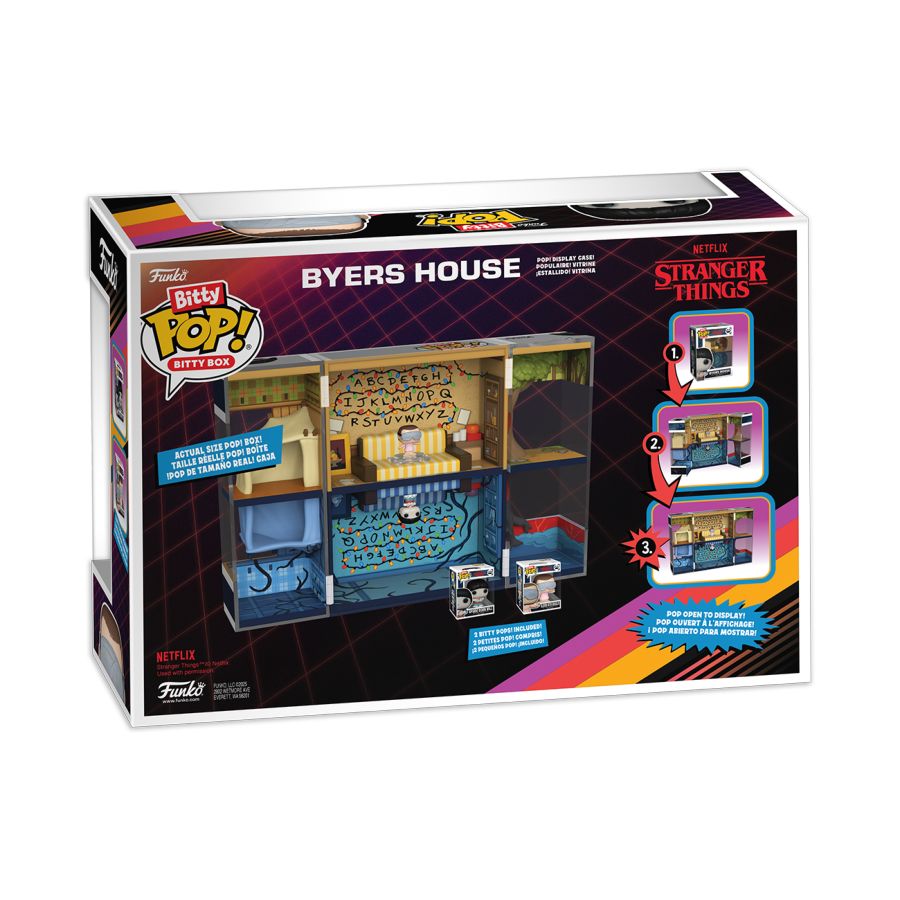 Stranger Things - Byers House Bitty Box Playset