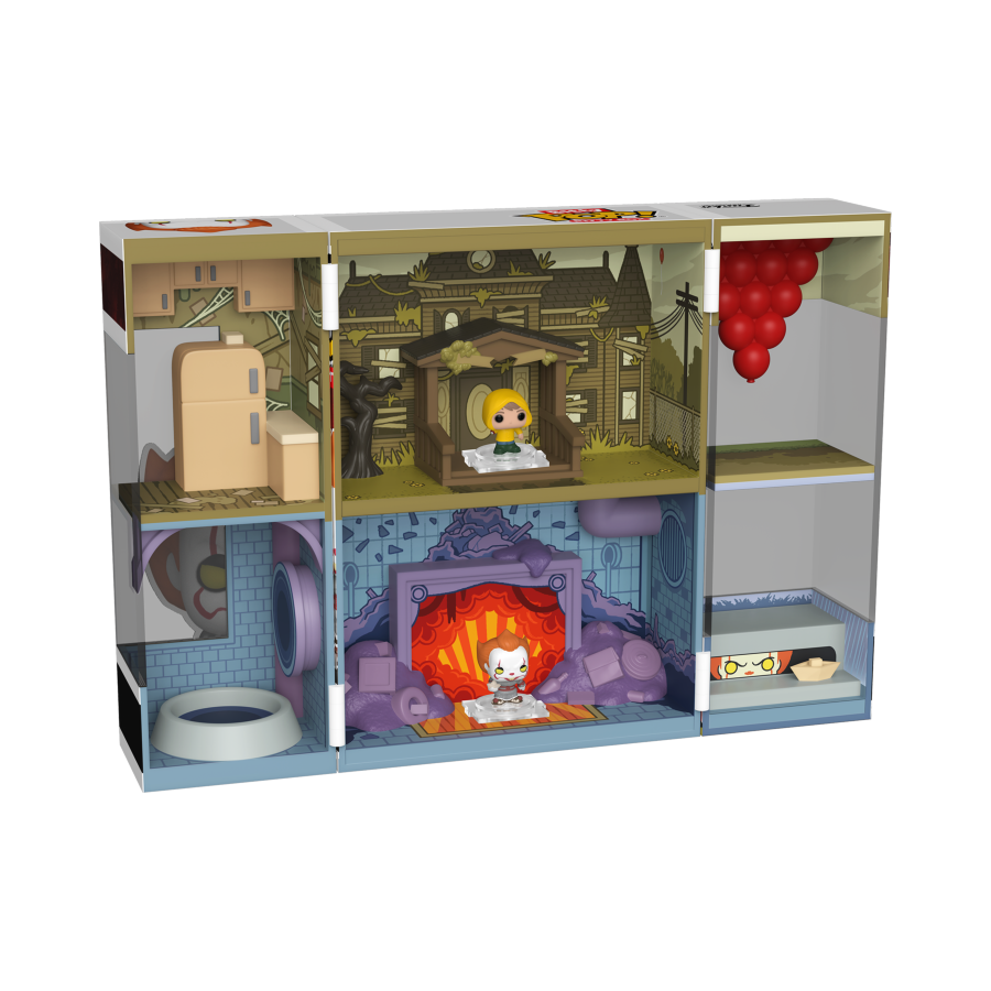 IT - Pennywise's Lair Bitty Box Playset