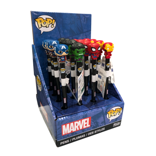 Marvel Comics - New Classics Pop! Pen Topper Assortment (Display of 16)