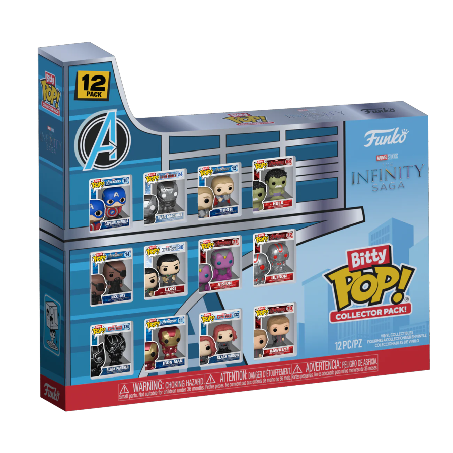 Marvel Comics - Avengers Tower Bitty Pop! 12-Pack