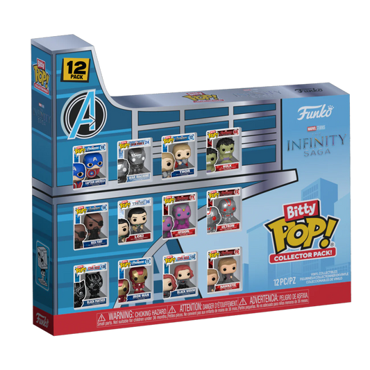 Marvel Comics - Avengers Tower Bitty Pop! 12-Pack