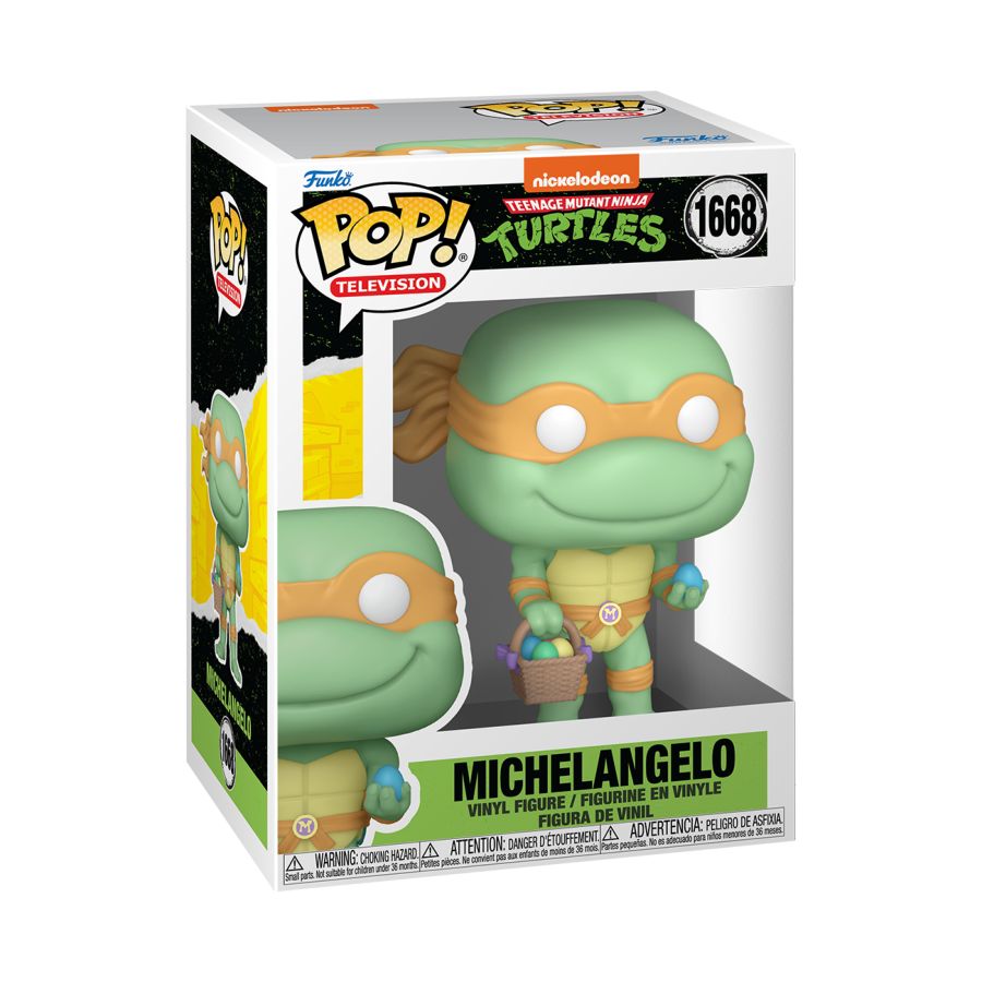 Teenage Mutant Ninja Turtles - Michelangelo Easter Pop! Vinyl