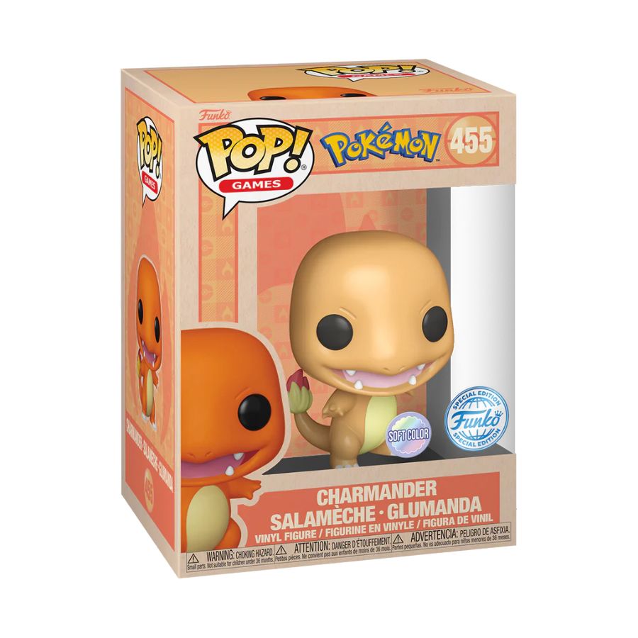 Pokemon - Charmander (Pastel) US Exclusive Pop! Vinyl