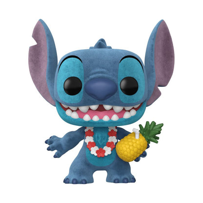 Lilo & Stitch - Luau Stitch US Exclusive Flocked Pop! Vinyl