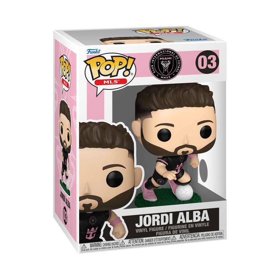 MLS: Inter Miami - Jordi Alba (Away) Pop! Vinyl