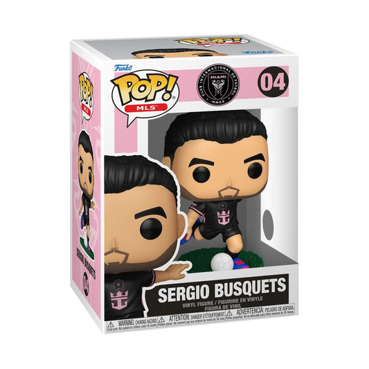 MLS: Inter Miami - Sergio Busquets (Away) Pop! Vinyl