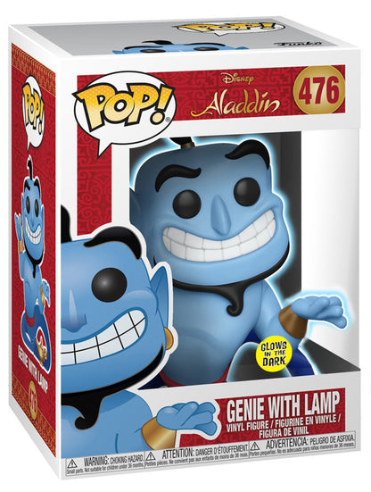 Aladdin (1992) - Genie with Lamp Glow  Pop! Vinyl #476