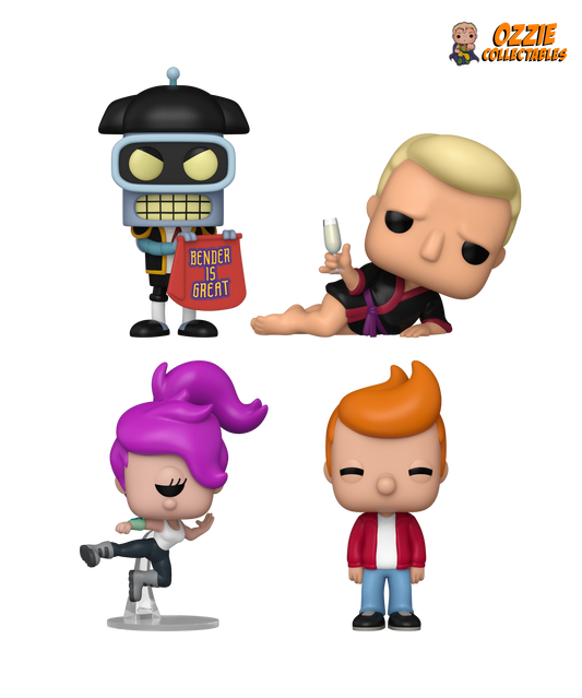 Futurama Bundle - 4 POP! Vinyls