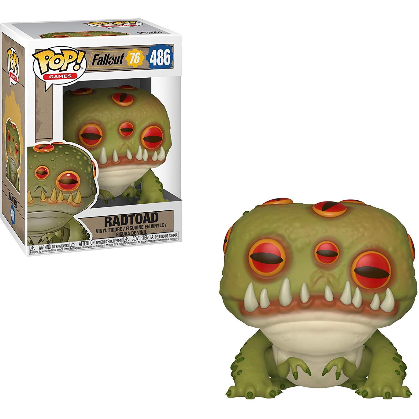 Fallout 76 - Rad Toad Pop! Vinyl #486