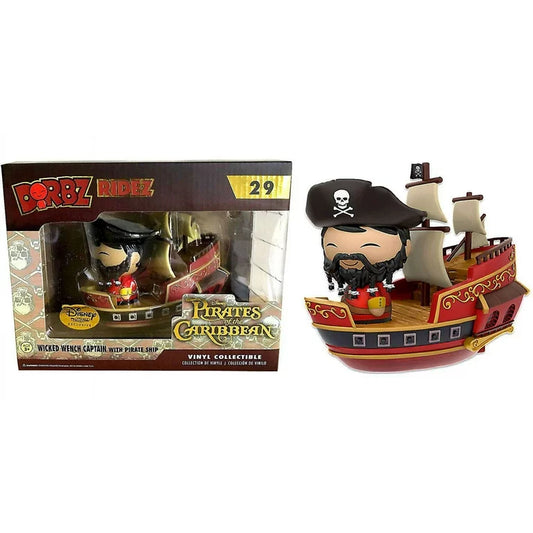 Dorbz Ridez - Wicked Wench Captain with Pirate Ship Disney Exclusive Vinyl #29