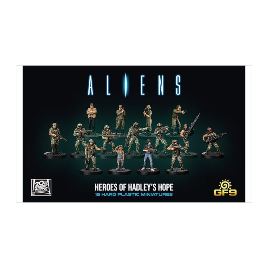 Aliens - Heroes of Hadley's Hope [15 Hard Plastic Minatures]