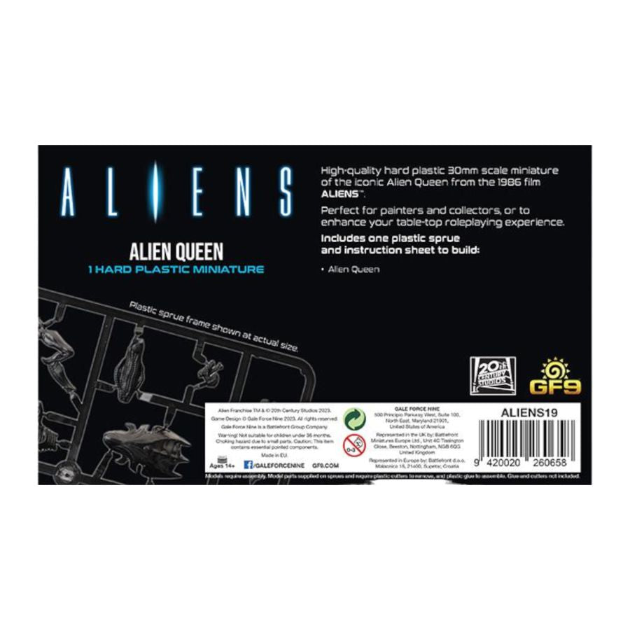 Aliens - Alien Queen [1 Hard Plastic Minature]