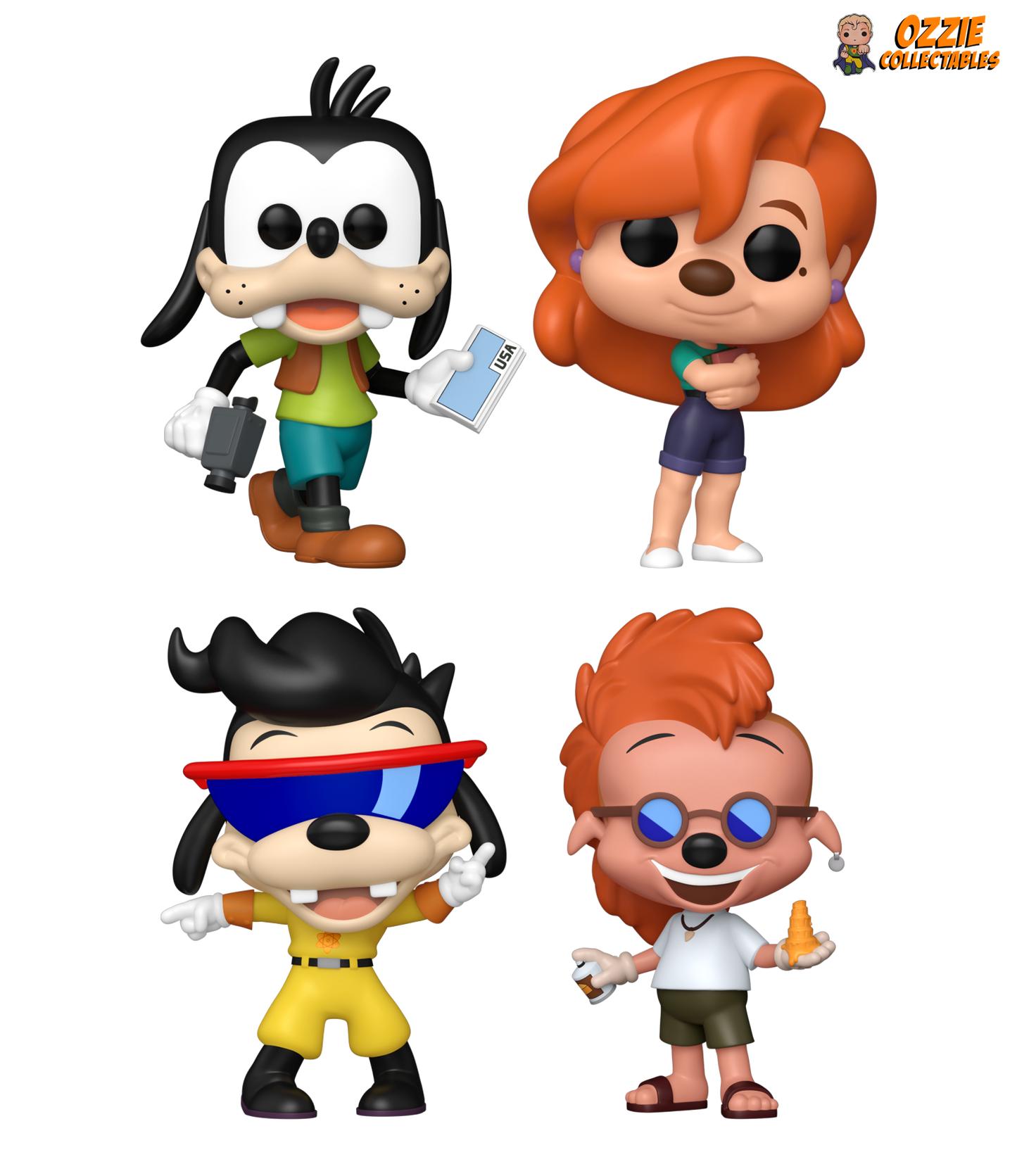 A Goofy Movie (1995) Bundle - 4 POP! Vinyls