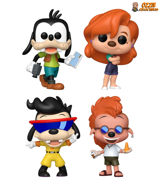 A Goofy Movie (1995) Bundle - 4 POP! Vinyls