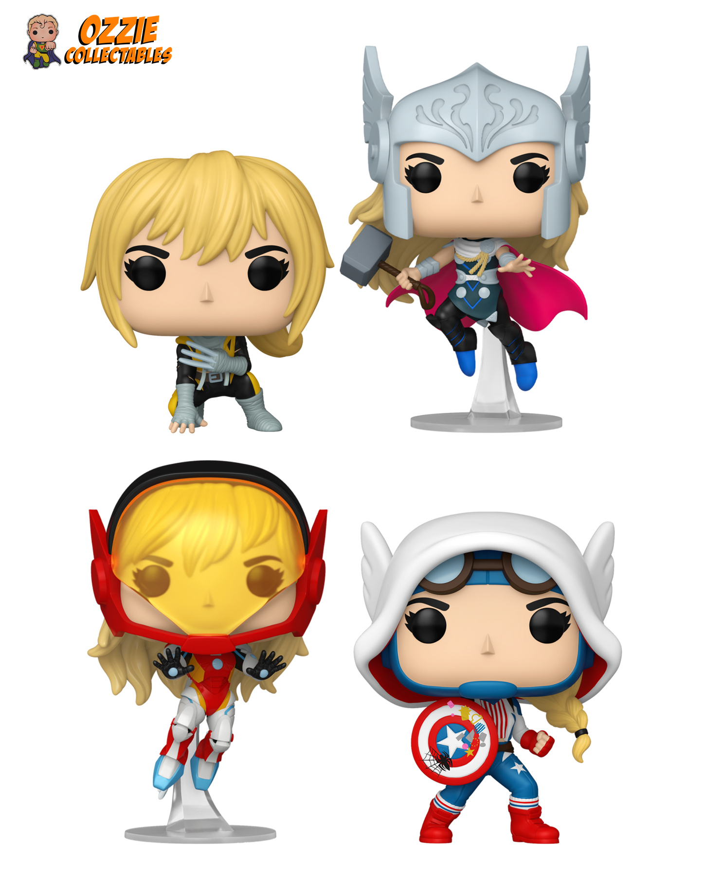 Marvel Comics: Gwen-Verse Bundle - 4 POP! Vinyls