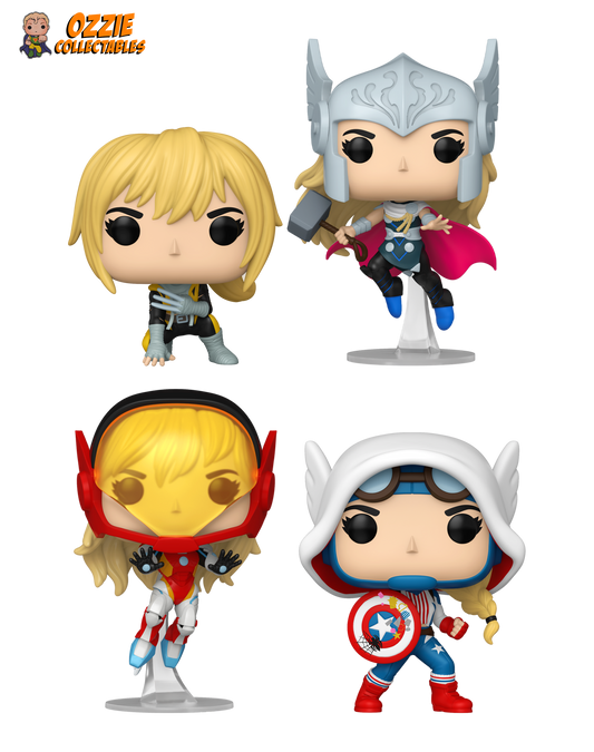 Marvel Comics: Gwen-Verse Bundle - 4 POP! Vinyls