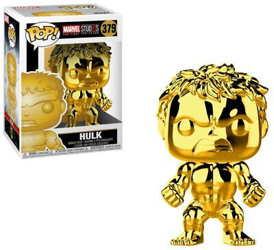 Marvel Studios 10th Anniversary - Hulk Gold Chrome Pop! Vinyl #379