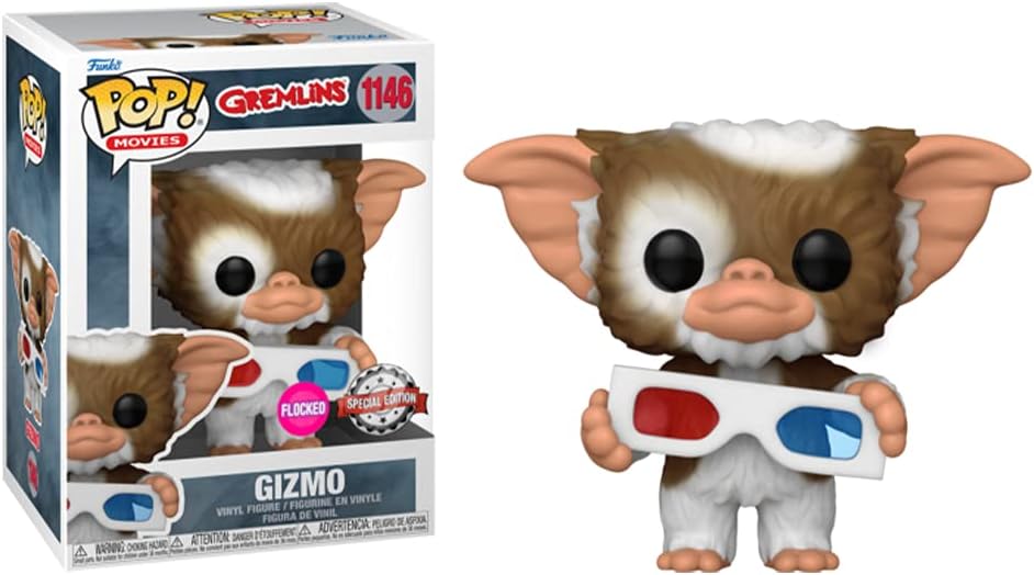 Gremlins - Gizmo 3D Glasses Flocked US Exclusive Pop! Vinyl #1146