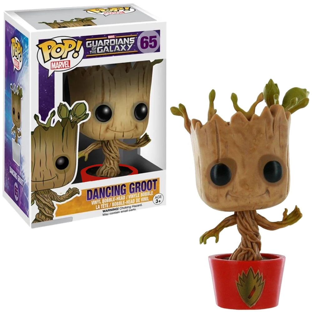 Guardians Of The Galaxy - Dancing Groot (in Pot) Pop! Vinyl #65