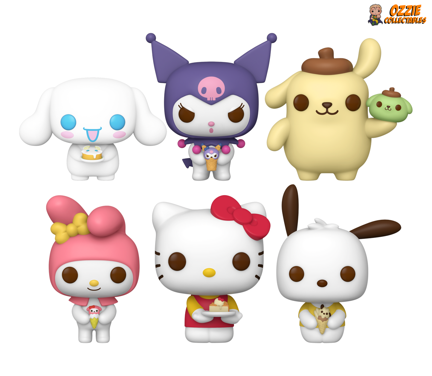 Hello Kitty & Friends Sanrio 2024 Bundle - 6 POP! Vinyls