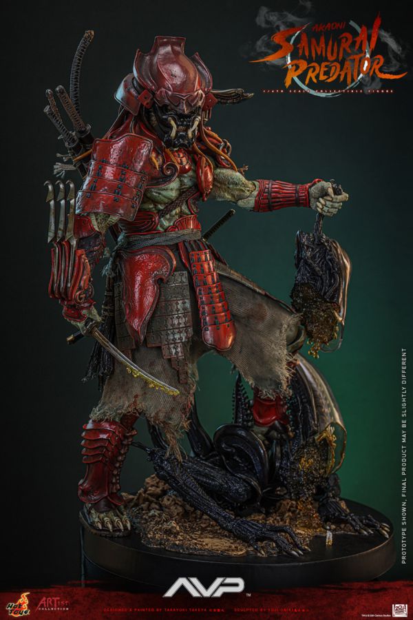 Alien vs Predator - Akaoni Samurai Predator 1:6 Scale Collectable Action Figure