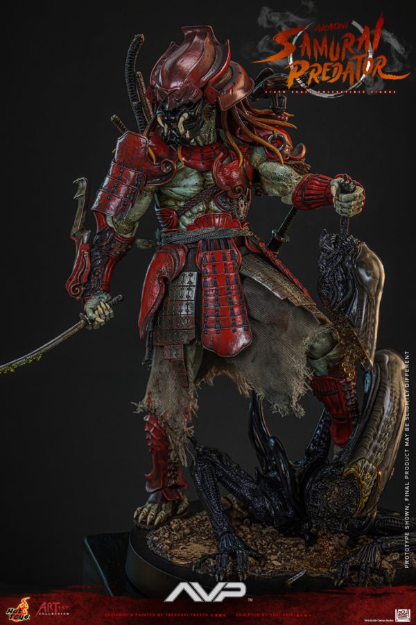 Alien vs Predator - Akaoni Samurai Predator 1:6 Scale Collectable Action Figure