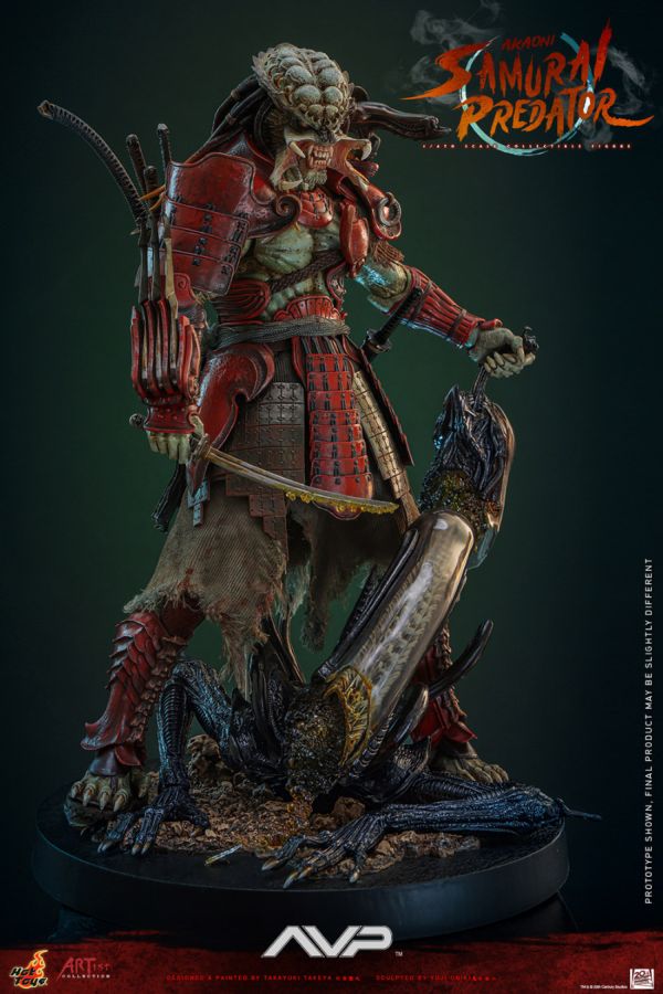 Alien vs Predator - Akaoni Samurai Predator 1:6 Scale Collectable Action Figure