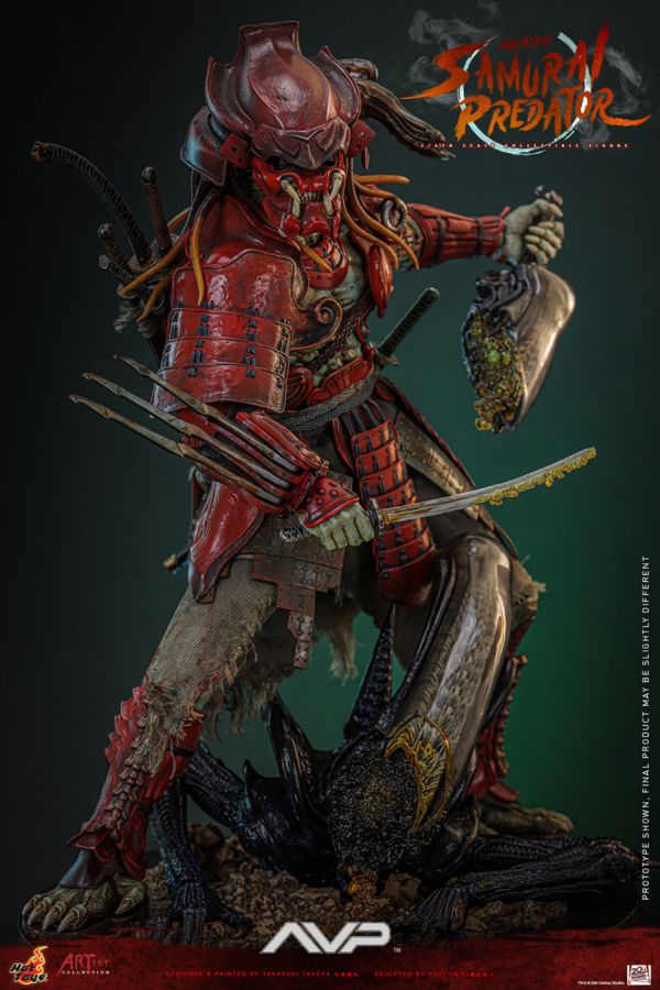 Alien vs Predator - Akaoni Samurai Predator 1:6 Scale Collectable Action Figure