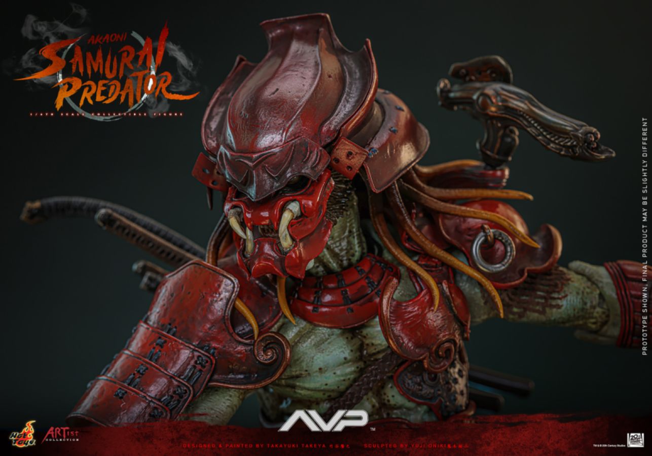 Alien vs Predator - Akaoni Samurai Predator 1:6 Scale Collectable Action Figure