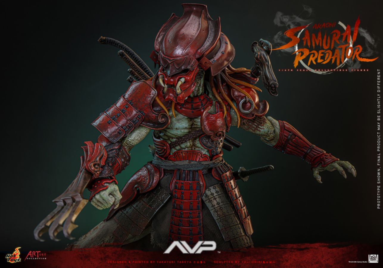 Alien vs Predator - Akaoni Samurai Predator 1:6 Scale Collectable Action Figure