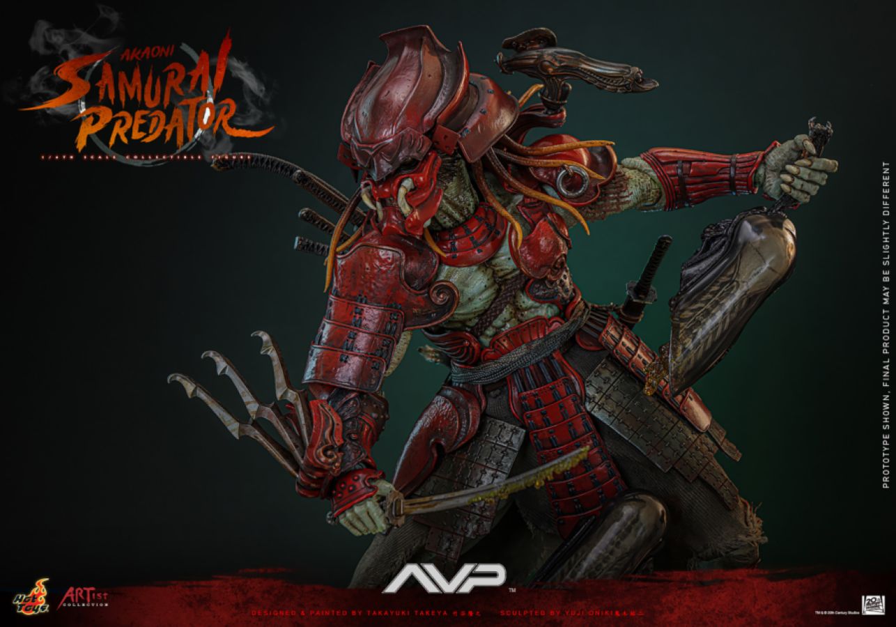 Alien vs Predator - Akaoni Samurai Predator 1:6 Scale Collectable Action Figure